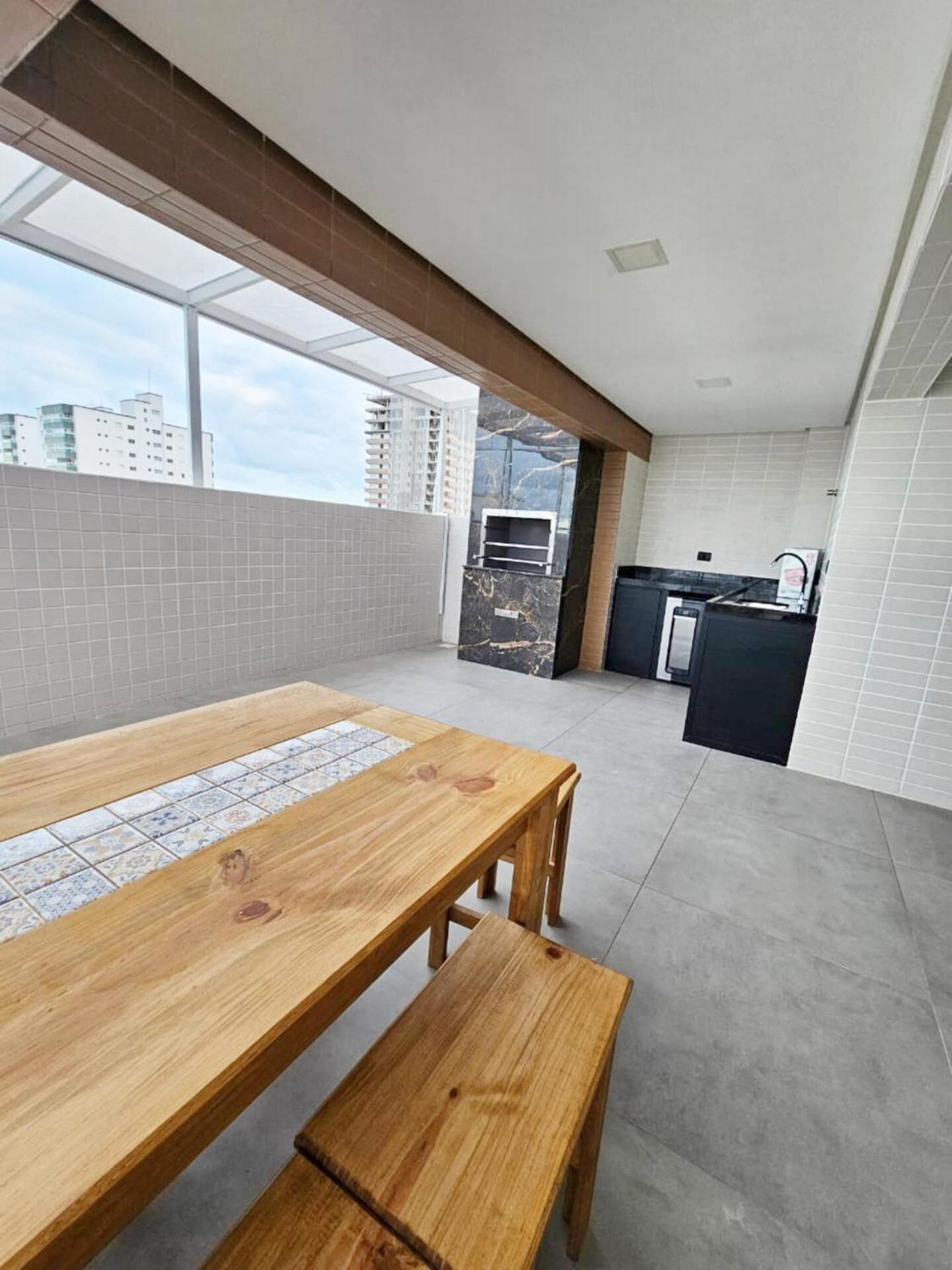 Apto Com Lazer Completo, Piscina, Ar, Mercadinho E Pet Friendly A 1 Min Da Praia Praia Grande (Santos) Ngoại thất bức ảnh